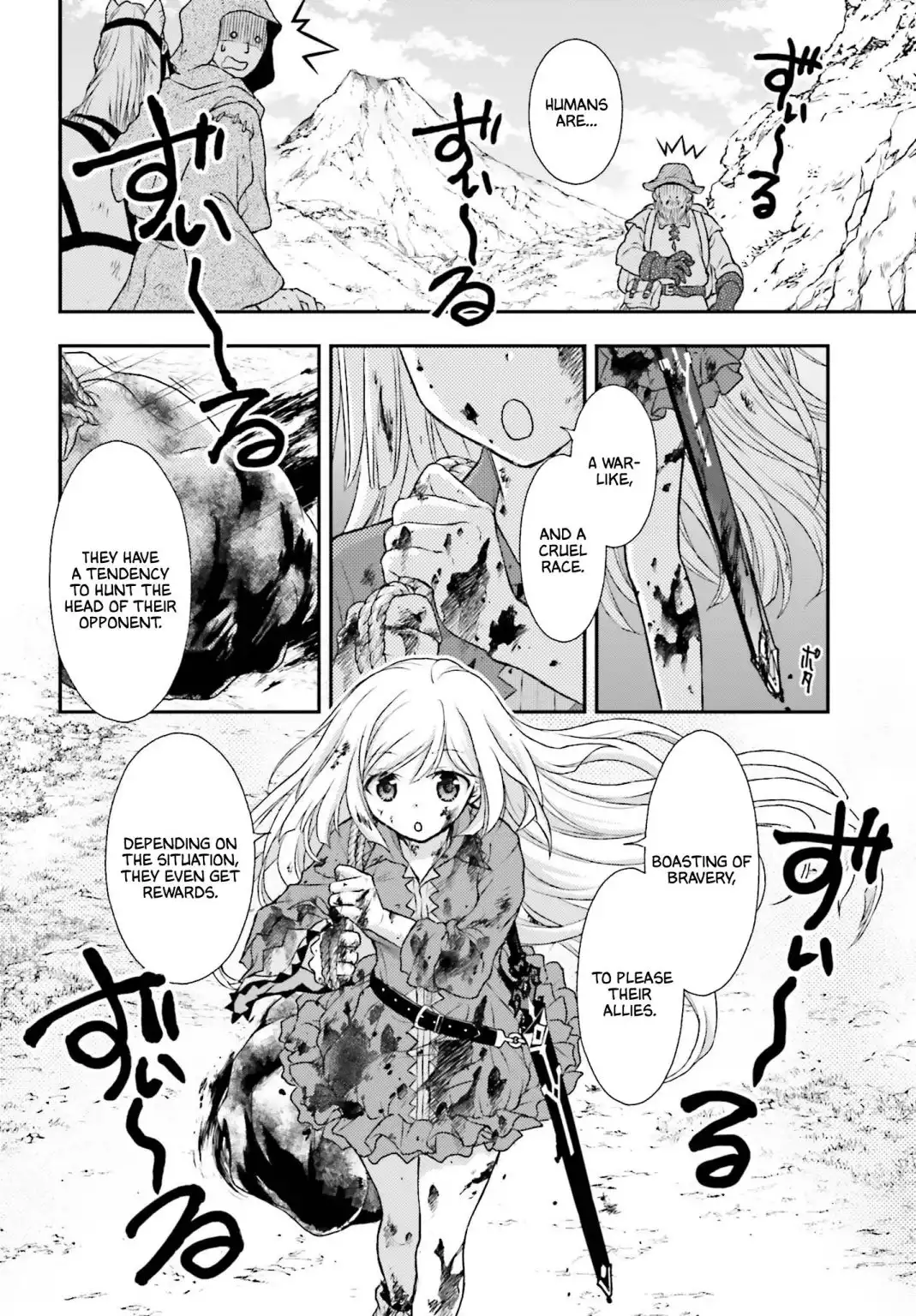 Shinigami ni Sodaterareta Shoujo wa Shikkoku no Tsurugi wo Mune ni Idaku Chapter 1 31